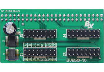 HUB128-T08背插 單雙色模組配套